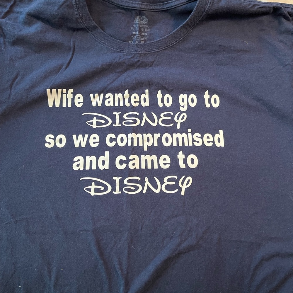 Lot of 4 Disney themed tshirts